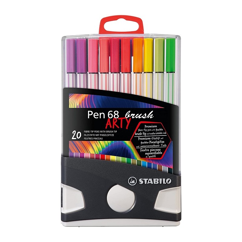 Stabilo – ColorParade astuccio con 20 pennarelli a punta – Colori